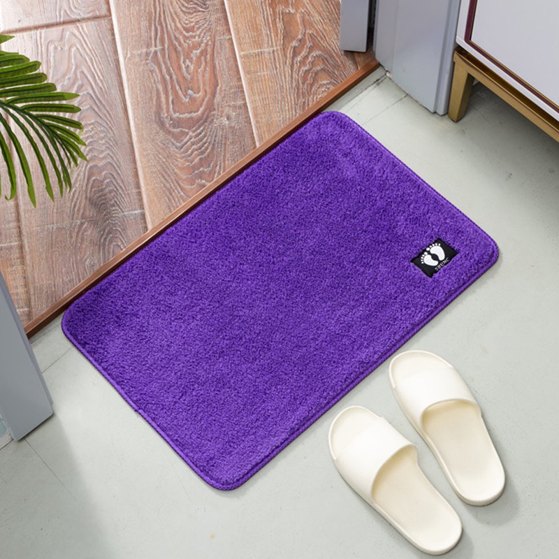 Thảm Chân Thấm Nước, Chống Trượt Cao Cấp COMBANI, Thảm  Hình Bàn Chân Nhiều Màu Kích Thước 40x60cm T05