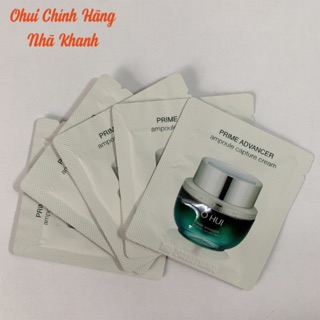Combo 10 gói kem lão hoá da Ohui Prime Advancer Cream 1ml - Nhã Khanh Ohui