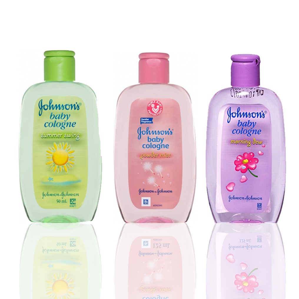 Nước Hoa Em Bé Johnson's Baby 50ml, mùi hương nhẹ nhàng như nắng mai sẽ mang lại cảm giác thơm mát cho bé