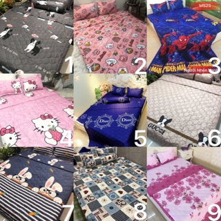 Bộ gra giường 4 món ẢNH THẬT