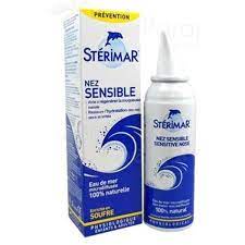 Xịt mũi Pháp - Sterimar Sensitive Nose Enrich with Sulphur Sterimar Nez Sensible Sterimar S