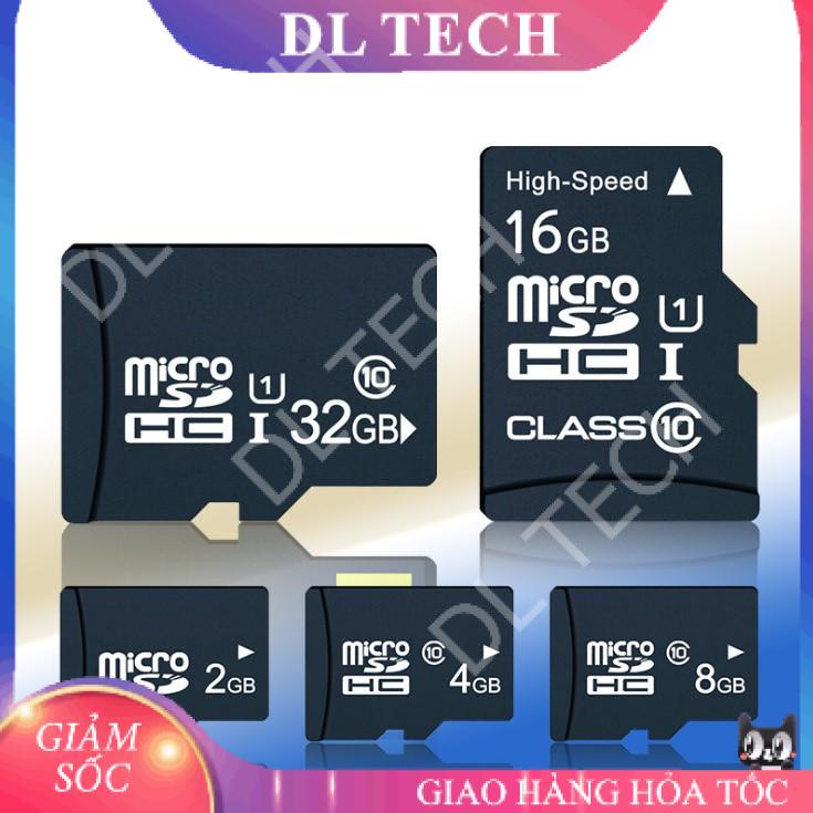 Thẻ nhớ 32gb Class 10 cho điện thoại, camera, máy ảnh DL TECH