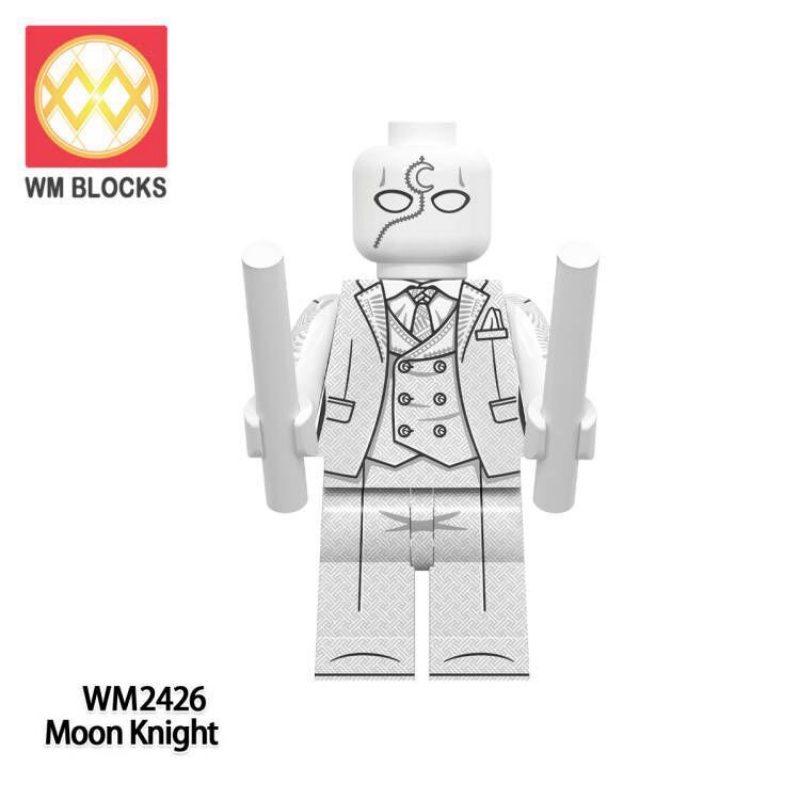 Mô Hình Đồ Chơi Lắp Ráp Hiệp Sĩ Moonlight Moon God Kongsu Marvel