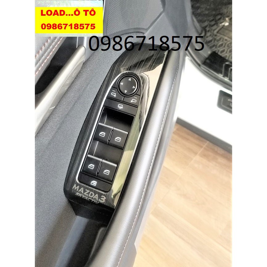 Ốp Nội Thất Titan Xe Mazda 3 2024-2020 Mẫu Vân Titan Đen Cao Cấp Nhất Thị Trường