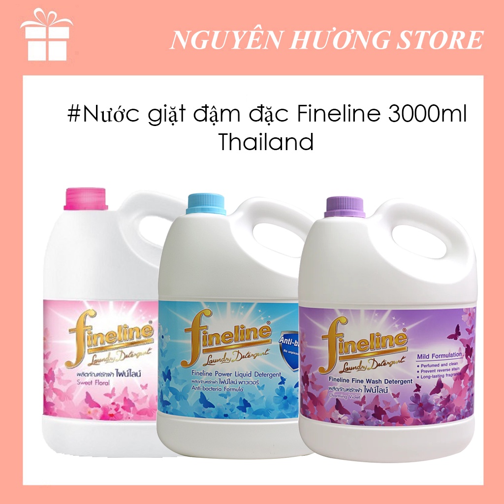 Nước Giặt Thái Lan Fineline Thái Lan 3000ml | Nguyên Hương Store