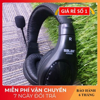 Tai Nghe Gaming ❤FREESHIP❤ Tai Nghe Chụp Tai Cao Cấp - Tai Nghe Có Mic A566N Bắt Giọng Tốt, Âm Thanh Chuẩn