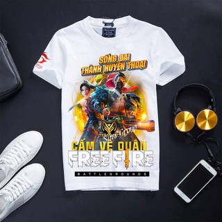Áo Thun nam Free Fire đủ size từ 29kg – 99kg giá rẻ - Cấm Vệ Quân