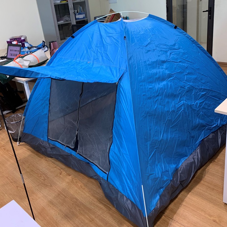 Lều cắm trại dã ngoại tự bung mái hiên - Lều picnic du lịch tự động dành cho 3-5 người chống tia tử ngoại, chống nước