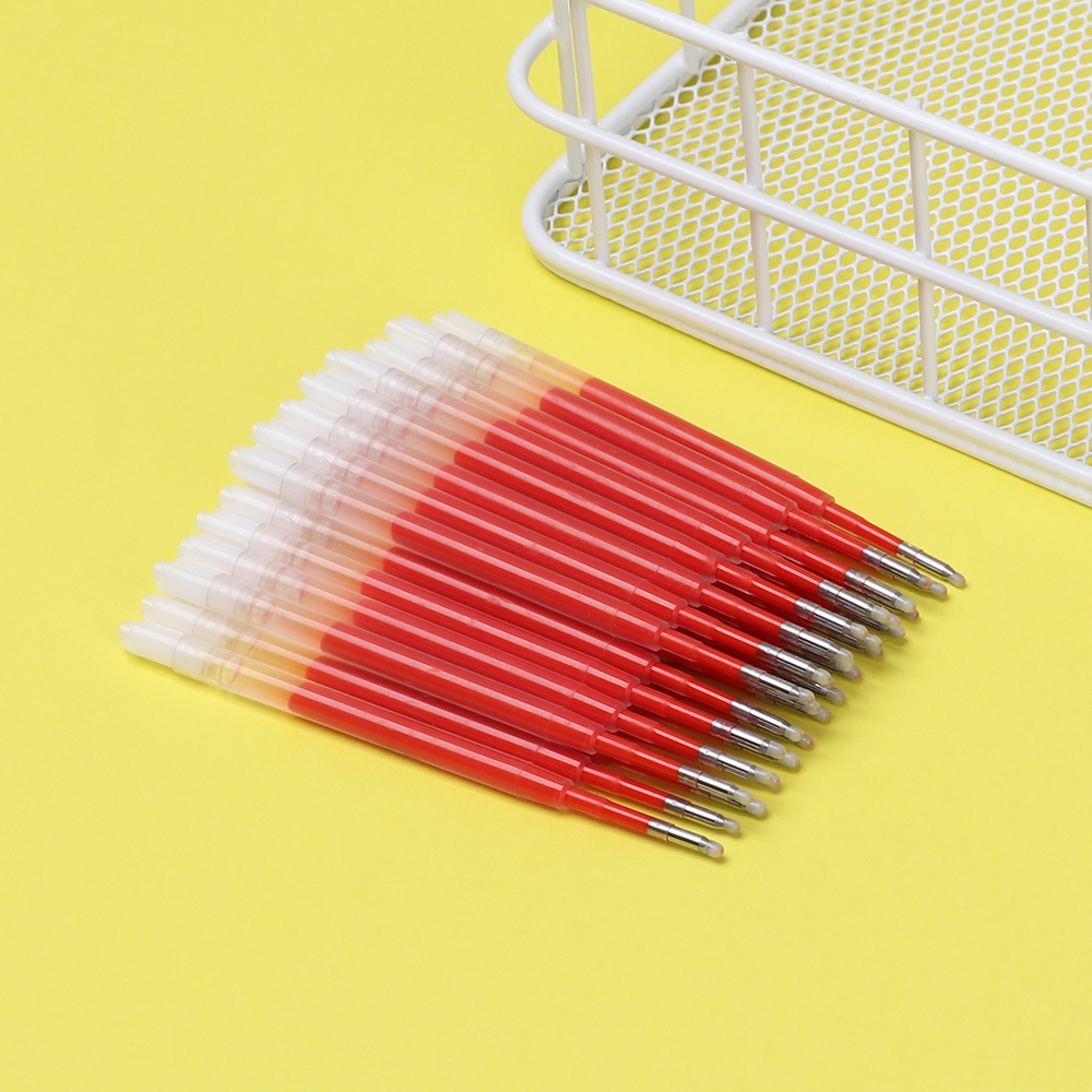 Set 5 ruột bút bi mực đen / xanh thay thế dạng xoay nhiều màu sắc