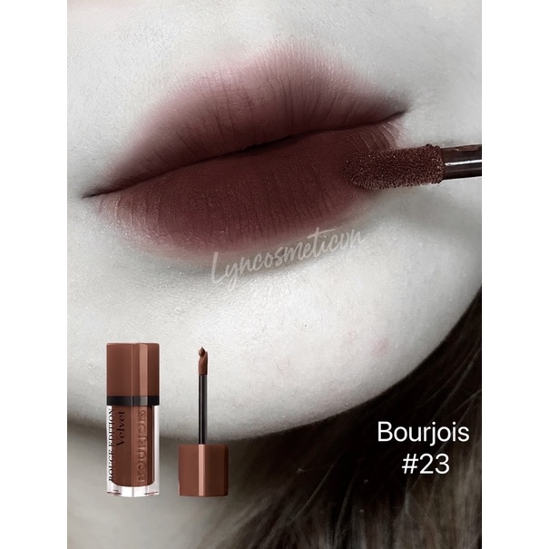 Son Kem Lì, Mịn Mượt Như Nhung Bourjois Rouge Edition Velvet , Son BJ