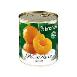 Đào Ngâm Kronos Lon 820g