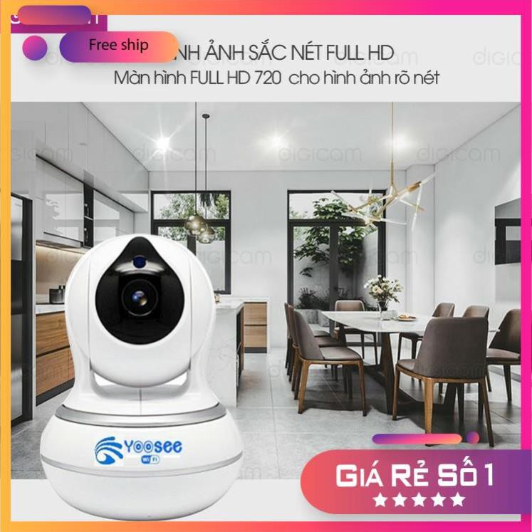 [Bán Sỉ - FreeShip] Camera YooSee thông minh thế hệ mới G99 - HD720P - Quay quét 360 độ - Đàm thoại 2 chiều | WebRaoVat - webraovat.net.vn