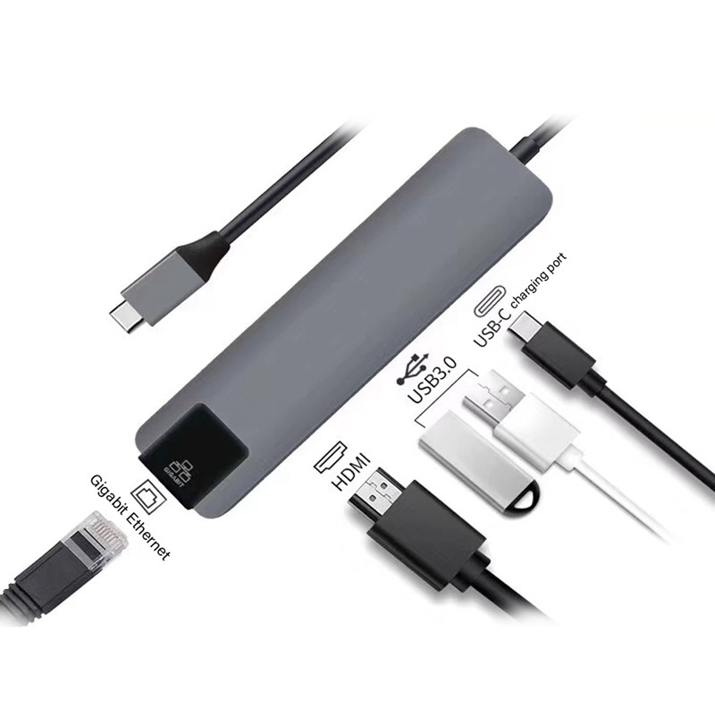 Cáp chuyển đổi Type C HUB HDMI cho Macbook Pro Thunderbolt 3