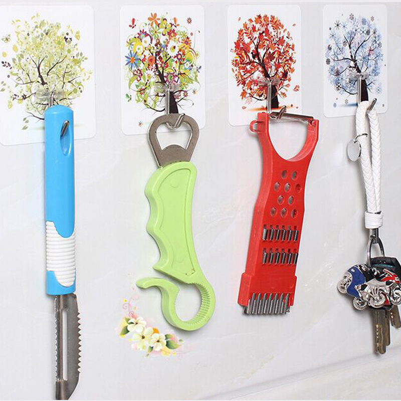 Móc Treo Đồ Dán Tường Hình Cây Xinh Xắn