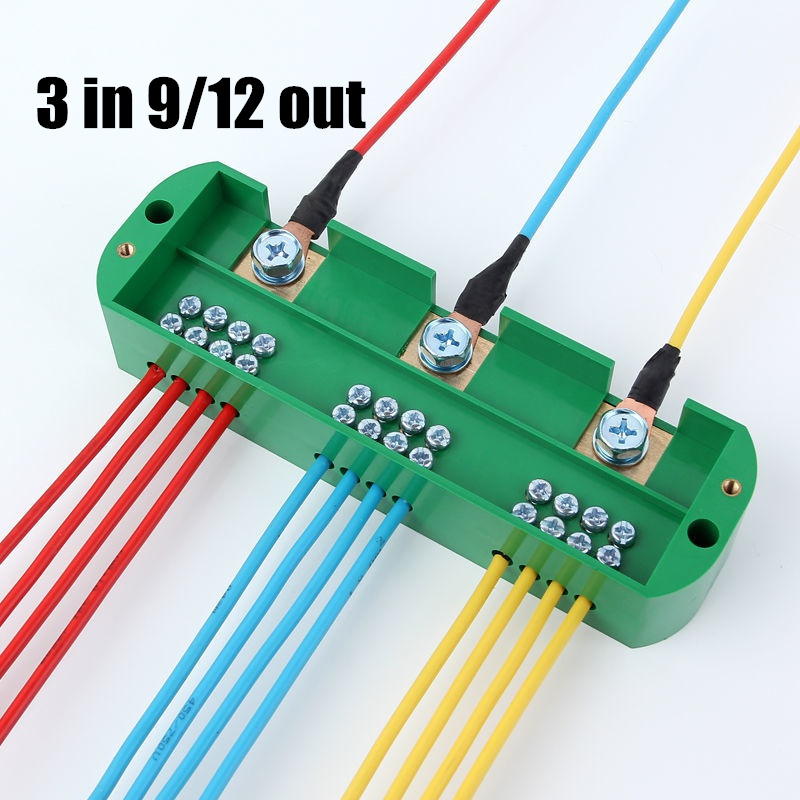 1 Hộp Đấu Nối Dây Điện 3 Trong 9/12