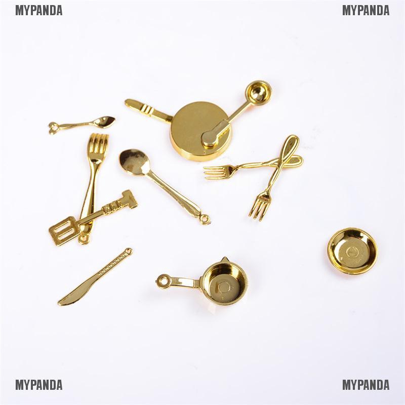 Set 11 phụ kiện trang trí nhà búp bê tỉ lệ 1 / 12