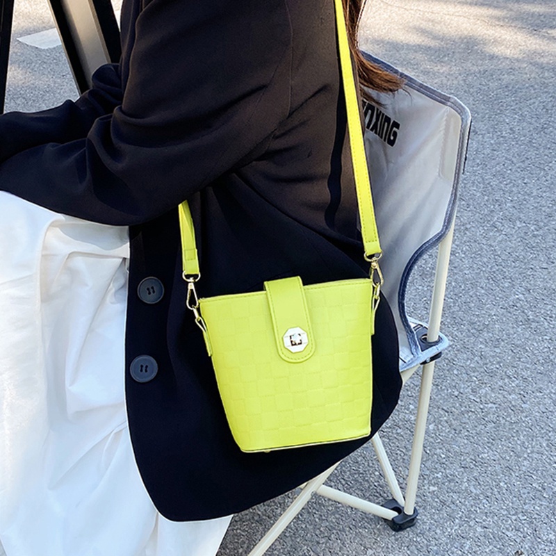 Túi đeo vai IELGY cao cấp màu trơn cho nữ