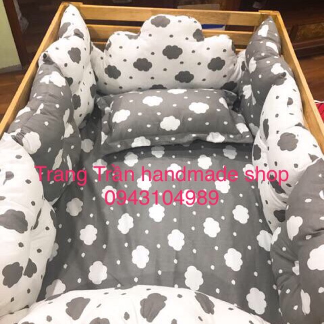 Combo quây cũi ga đệm Mami Win