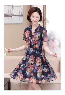Váy xoè nhẹ nhàng - hè rạng rỡ