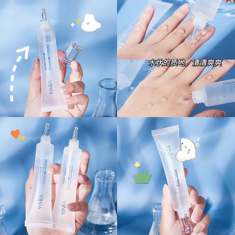 Kem dưỡng da tay YINBA chiết xuất hoa hồng acid hyaluronic dưỡng ẩm chống khô da