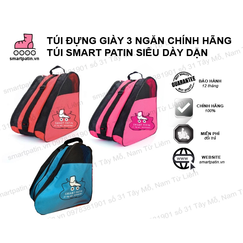 Túi giày Patin SMART PATIN loại cao cấp chính hãng