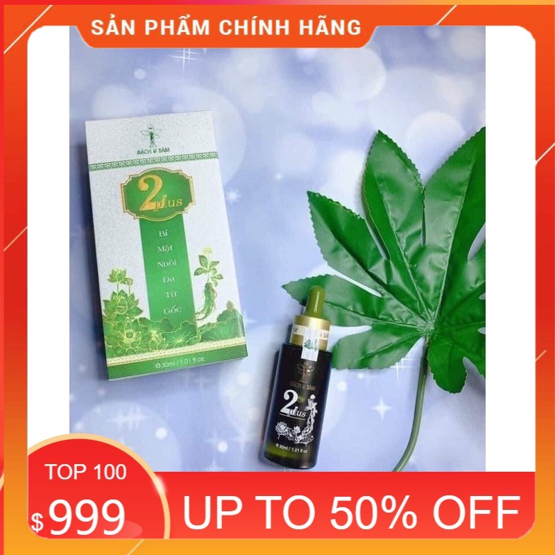 Bạch Linh 02 Bách Y Sâm 2 trị mụn  mẫu mới 30ml