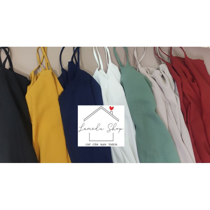 Váy Maxi 2 Dây Váy Suông Basic Đi Biển Du Lịch Siêu Xinh Xịn Đẹp Mát Mẻ Sang Chảnh | BigBuy360 - bigbuy360.vn