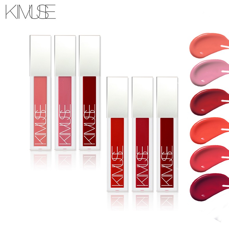 Son môi KIMUSE bền màu hiệu ứng bóng đẹp sành điệu | BigBuy360 - bigbuy360.vn