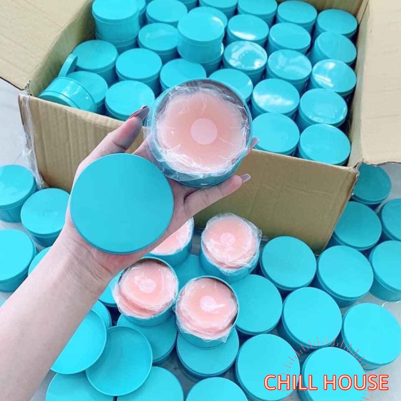 HOT-HỘP 5 ĐÔI MIẾNG DÁN NHŨ HOA SILICON SIÊU MỀM 1401 - CHILLHOUSE