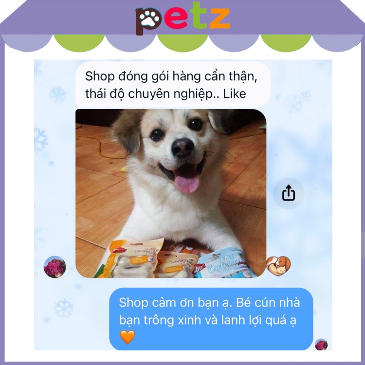 Xương canxi orgo gặm sạch răng cho chó mèo PETZ xương gặm orgo sạch răng thơm miệng cho thú cưng đồ ăn vặt cho pet