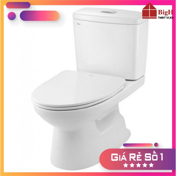 Bồn Cầu INAX C-504VAN-2 nắp êm. Công nghệ xả xoáy Vortex giúp xả rửa mạnh mẽ- Vật liệu xây dựng BigH