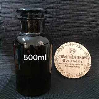 Lọ thuỷ tinh 500ml đựng chè