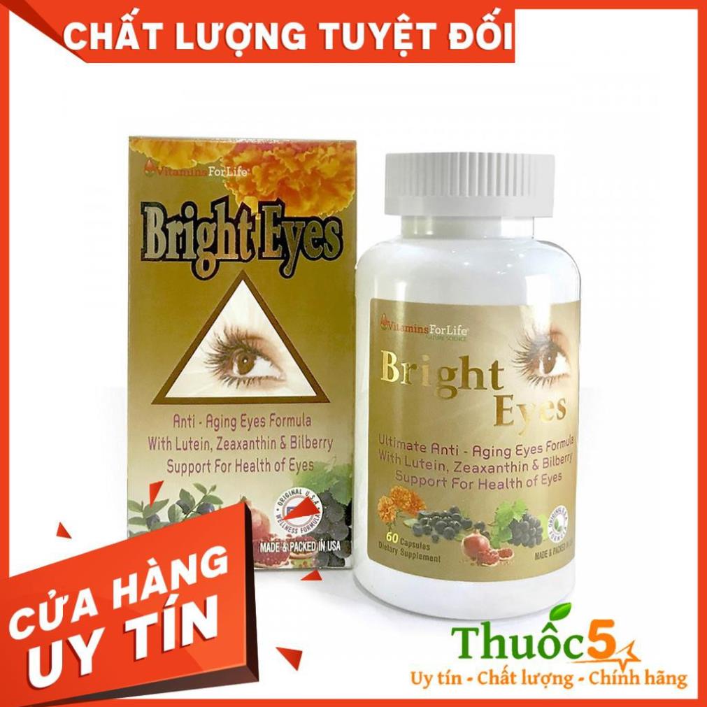 Viên uống bổ mắt Bright Eyes giúp mắt sáng khỏe, viên bổ mắt ngăn ngừa tật khúc xạ