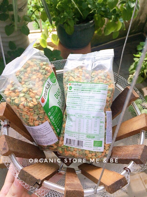 Đậu Hà Lan 3 màu hữu cơ Markal 500mg