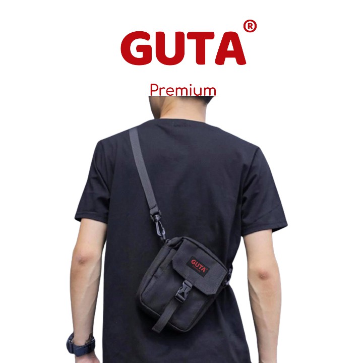 Combo Áo Thun Tay Lỡ Và Túi Đeo Chéo GUTA Dành Cho Nam Nữ,Thời Trang Unisex,Chất Vải Cao Cấp Và Tiện Dụng | BigBuy360 - bigbuy360.vn