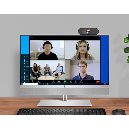 Webcam máy tính học online tích hợp Micro Full HD siêu nét, phục vụ họp trực tuyến, livestream bán hàng