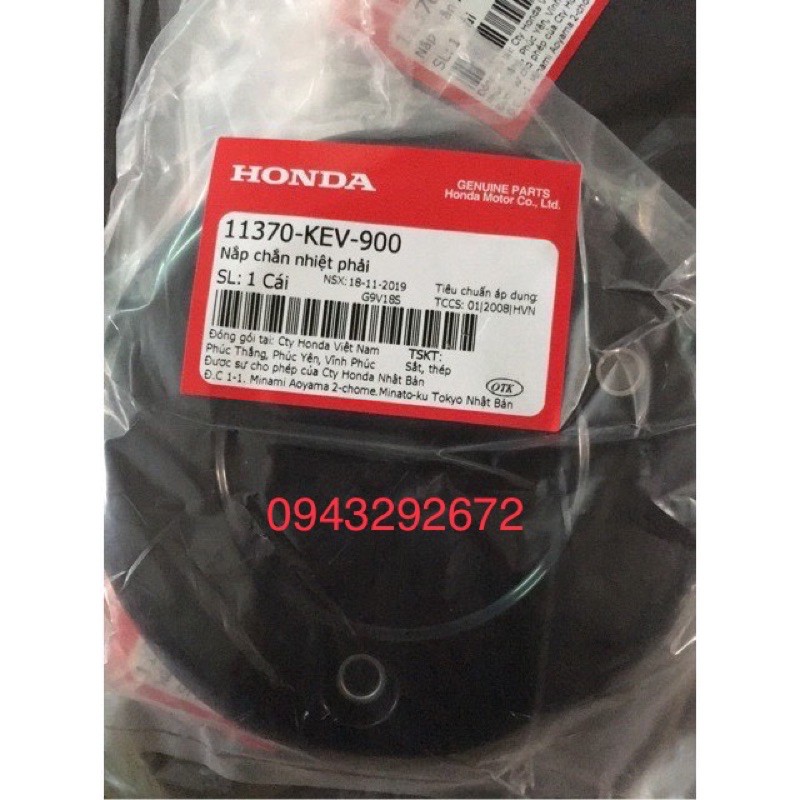 Nắp nhựa chắn nhiệt bưởng côn Honda