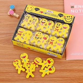 Quà tặng - Set 2 tẩy gôm hình người