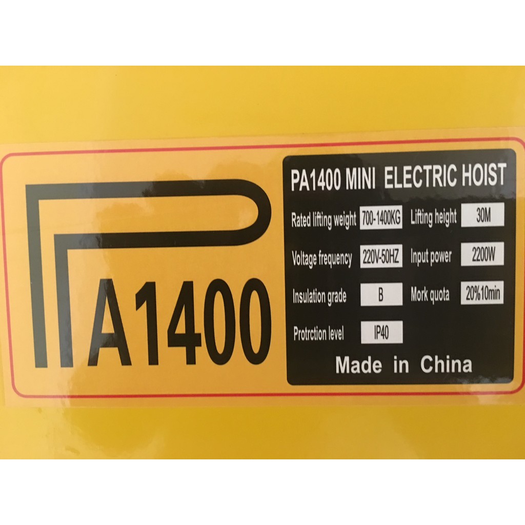 Tời kéo mini Pa1400