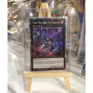 Yugioh Thẻ Bài Dark Rebellion Xyz Dragon – Platinum Secret Rare - Tặng Bọc Bài Nhựa Bảo Vệ