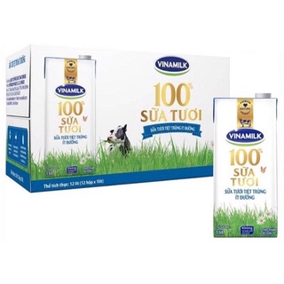Thùng sữa tươi Vinamilk 1 lít(12 hộp)