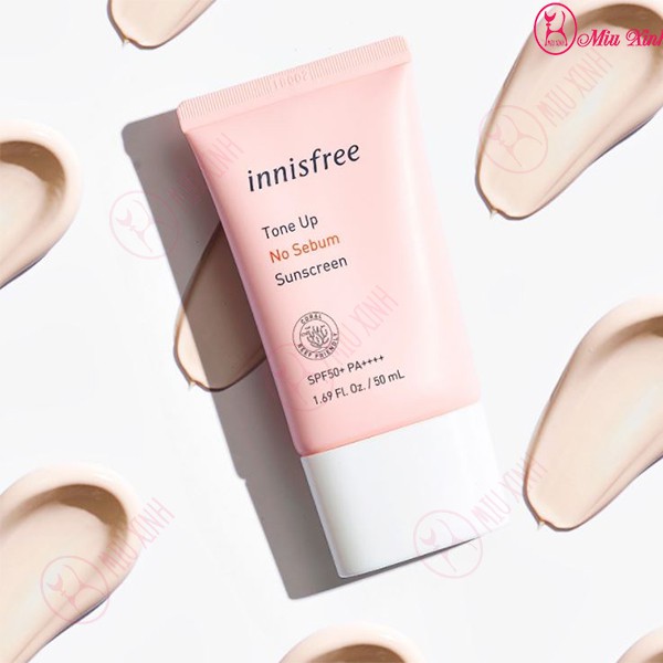 KEM CHỐNG NẮNG [INNISFREE] Tone Up No Sebum Suncreen SPF50 PA+++ | BigBuy360 - bigbuy360.vn
