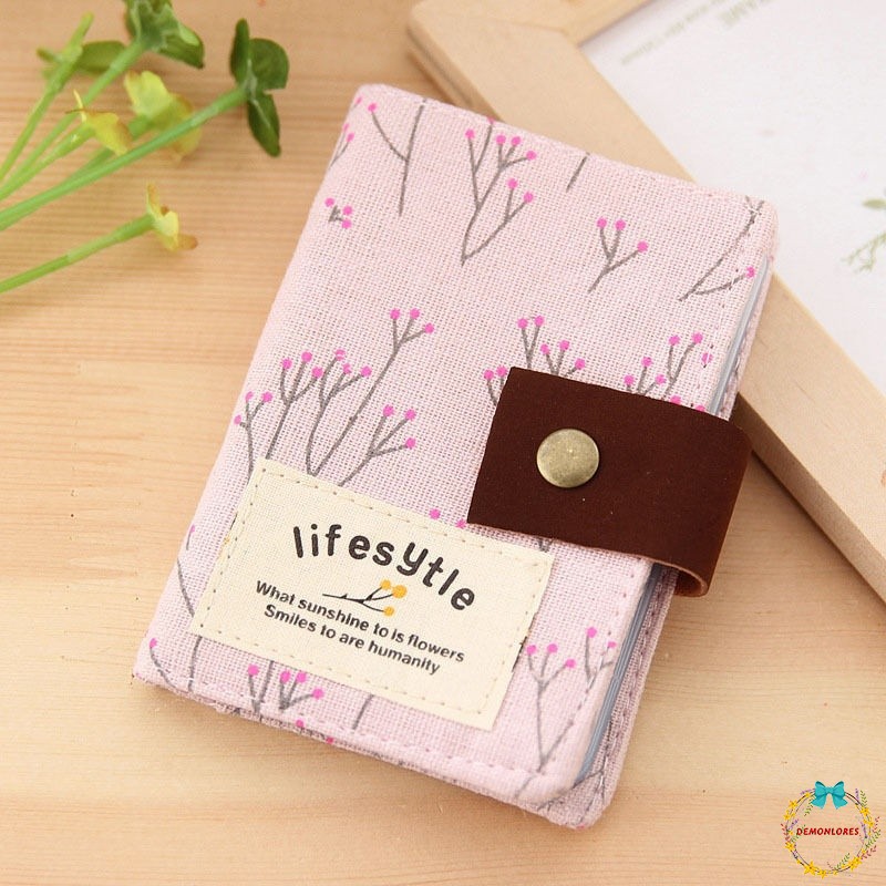 Ví họa tiết hoa nhí dễ thương dành cho nữ