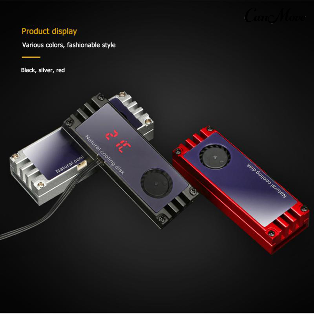 Bộ Tản Nhiệt Canmove M.2 Hiển Thị Nhiệt Độ Cho Nvme Ssd | BigBuy360 - bigbuy360.vn