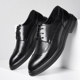 (CÓ SIZE TO 45-46) Giày Tây Nam Da Trơn SOFT GTA10
