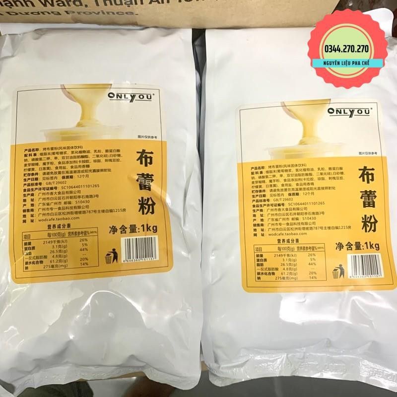 Bột kem trứng Đài Loan - Gói 1kg