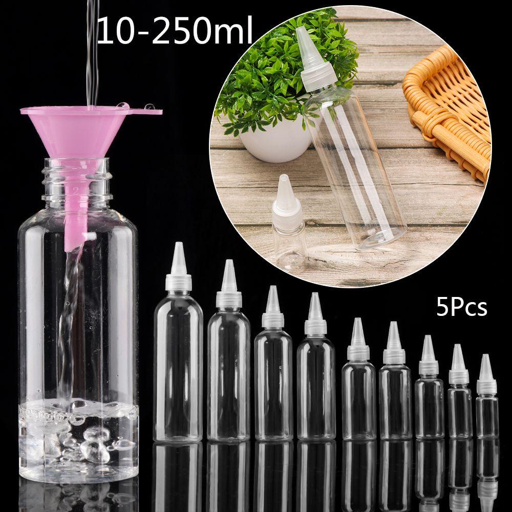 Set 5 Chai Rỗng Dạng Bóp Đựng Dung Dịch Tiện Dụng