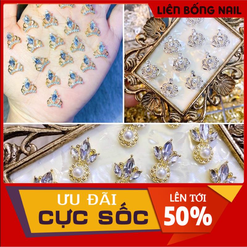Charm nail - charm vương miện