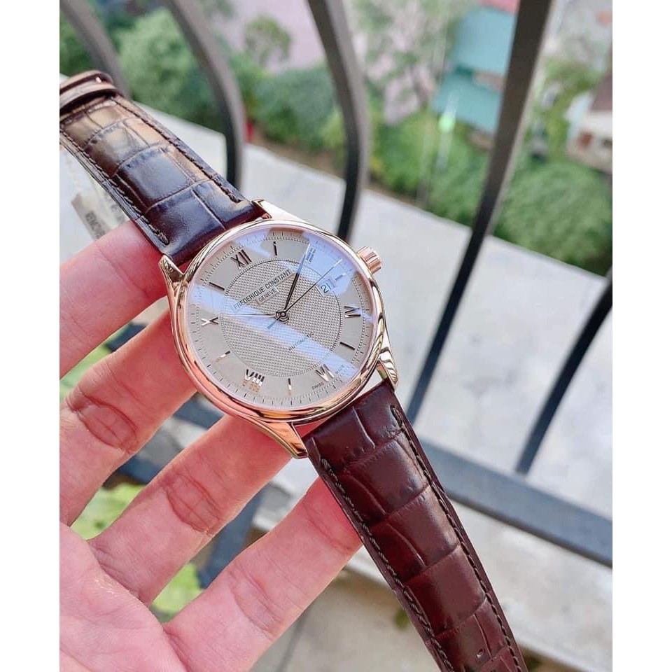 Đồng hồ nam chính hãng Frederique Constant FC-303MLG5B4 - Máy cơ tự động - Kính Sapphire