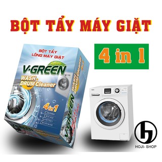 Bột Tẩy Lồng Máy Giặt V-GREEN 250g